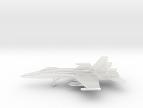 McDonnell Douglas F/A-18A Hornet in Clear Ultra Fine Detail Plastic: 6mm
