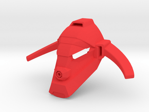 proto g2 lewa mask of jungle in Red Smooth Versatile Plastic