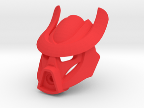Prototype Comic Izotor Protector Mask in Red Smooth Versatile Plastic