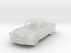 VW Karmann Ghia  1:120 TT in Clear Ultra Fine Detail Plastic