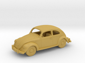 German Sport Car in Tan Fine Detail Plastic