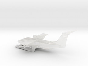 Cessna 408 SkyCourier in Clear Ultra Fine Detail Plastic: 6mm