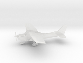 Cessna 172 Skyhawk in Clear Ultra Fine Detail Plastic: 1:144