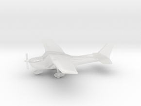 Cessna 172 Skyhawk in Clear Ultra Fine Detail Plastic: 1:200