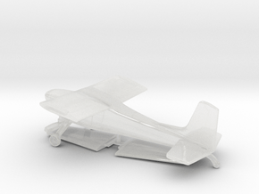 Cessna 180 Skywagon in Clear Ultra Fine Detail Plastic: 1:144
