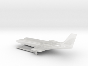 Cessna 550 Citation II in Clear Ultra Fine Detail Plastic: 6mm