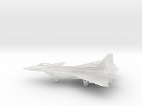 MiG-1.44 Flatpack in Clear Ultra Fine Detail Plastic: 6mm
