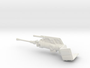 Side Gun AT-AT - Right in White Natural Versatile Plastic