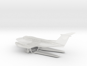 Beechcraft Super King Air 350 in Clear Ultra Fine Detail Plastic: 1:200