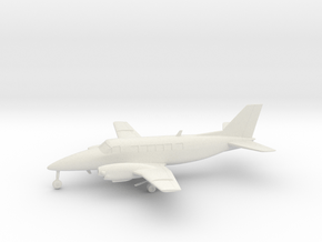 Beechcraft Model 99 Airliner in White Natural Versatile Plastic: 1:64 - S