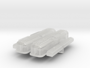 Nailhead "Fireball" Valve Covers in Clear Ultra Fine Detail Plastic