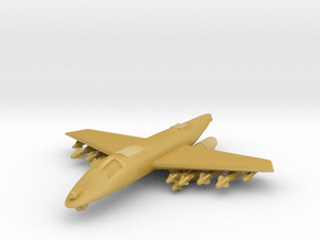 285 Scale Federation F-111 Heavy Drone Fighter MGL in Tan Fine Detail Plastic