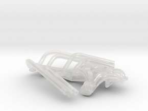 Buick Short Headers and Shotgun Headers 2-pack in Clear Ultra Fine Detail Plastic