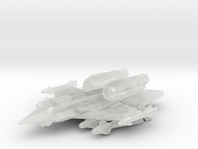 285 Scale Federation F-15 "Eagle" Fighter MGL in Clear Ultra Fine Detail Plastic
