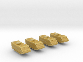 285 Scale Federation M7 Ground Weapons Vehicles MG in Tan Fine Detail Plastic