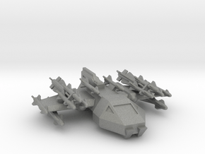 285 Scale Kzinti Large Attack Shuttle Fighter MGL in Gray PA12
