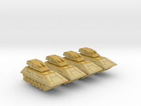 285 Scale Lyran Tanks CVN in Tan Fine Detail Plastic