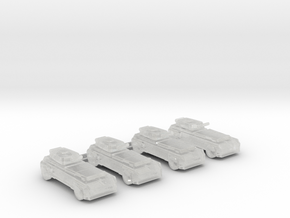 285 Scale Romulan Cassowary-W GWVs MGL in Clear Ultra Fine Detail Plastic