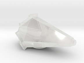 285 Scale Tholian Spider-I Fighter SRZ in Clear Ultra Fine Detail Plastic