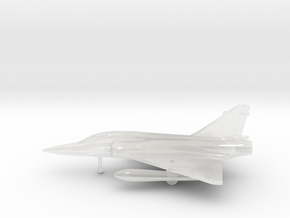 Dassault Mirage 2000D in Clear Ultra Fine Detail Plastic: 6mm