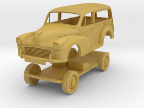 Morris Minor Traveller 1/120 in Tan Fine Detail Plastic