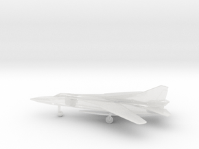 MiG-23M Flogger-B in Clear Ultra Fine Detail Plastic: 6mm