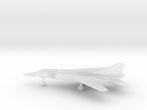 MiG-23BN Flogger-H in Clear Ultra Fine Detail Plastic: 6mm