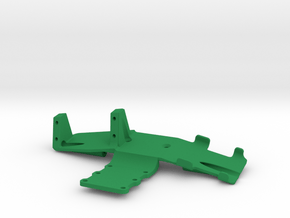 shafty front axle electronics tray axial capra in Green Smooth Versatile Plastic