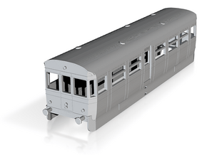 0-148fs-but-aec-railcar-driver-coach in Tan Fine Detail Plastic