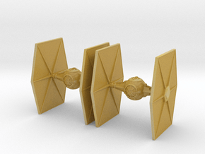 2 X 1/409 Tie Fighter in Tan Fine Detail Plastic