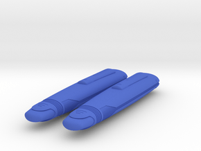 1400 Galaxy class refit nacelle single in Blue Smooth Versatile Plastic