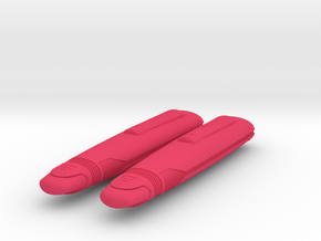 1400 Galaxy class refit nacelle single in Pink Smooth Versatile Plastic