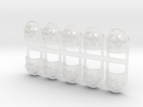 10x Cyclops Demons - G:7a Shoulder Pad in Clear Ultra Fine Detail Plastic