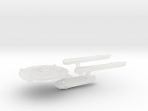 3125 Scale Fed Classic Galactic Survey Cruiser WEM in Clear Ultra Fine Detail Plastic