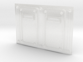 Blank : Mark-1 APC Frontplate in Clear Ultra Fine Detail Plastic