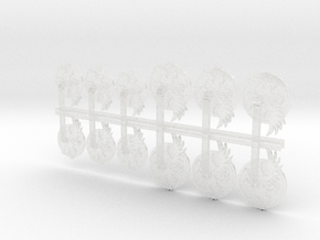 Legio Gryphon - Tiny Titan Insignias Kit in Clear Ultra Fine Detail Plastic