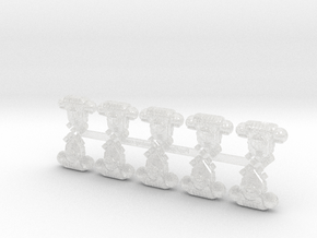 10x Maltese Cross - Prime:1 PACs in Clear Ultra Fine Detail Plastic