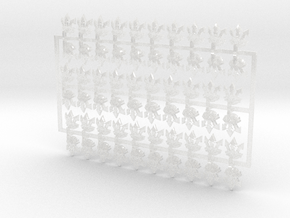 60x Sons of the Cyclops - Shoulder Insignia pack in Clear Ultra Fine Detail Plastic