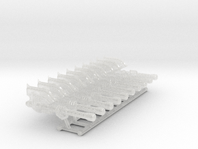 10x Left-handed Energy Axe: Rafnyr (30k Size) in Clear Ultra Fine Detail Plastic