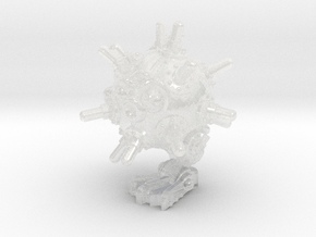Puffer : Robo-Squid (32mm) in Clear Ultra Fine Detail Plastic
