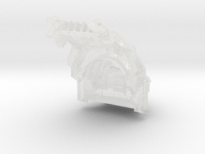 Shadow Vipers: War-Suit Headpiece in Clear Ultra Fine Detail Plastic