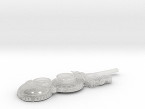 Machinists : Phobos Heavy. Lancer Turret (Conv.) in Clear Ultra Fine Detail Plastic