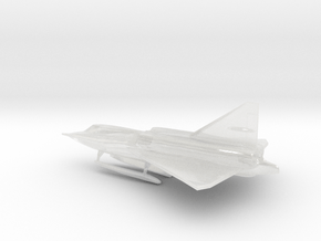 Convair XF2Y Sea Dart in Clear Ultra Fine Detail Plastic: 6mm