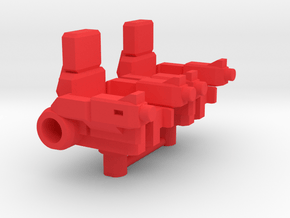 TF Titans Return POTP 5mm Command Seat in Red Smooth Versatile Plastic: Small