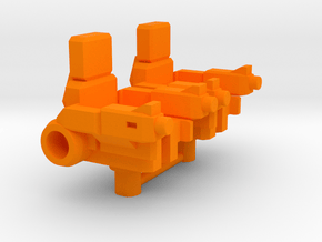 TF Titans Return POTP 5mm Command Seat in Orange Smooth Versatile Plastic: Small
