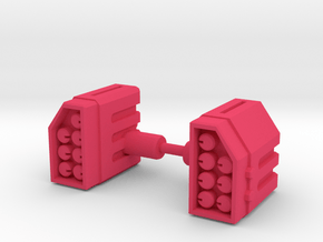 TF Weapon Missile Add On Set in Pink Smooth Versatile Plastic: Small