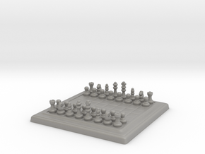 Miniature Unmovable Chess Set in Accura Xtreme