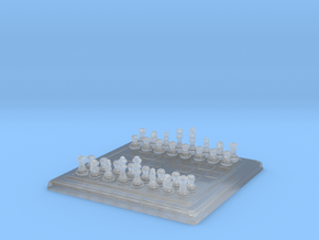 Miniature Unmovable Chess Set in Accura 60