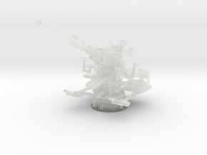 1/72 USN Single 40mm Bofors [Elevated] in Clear Ultra Fine Detail Plastic