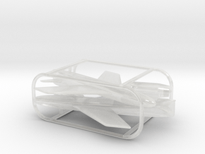 Daimler-Benz Project F in Clear Ultra Fine Detail Plastic: 6mm